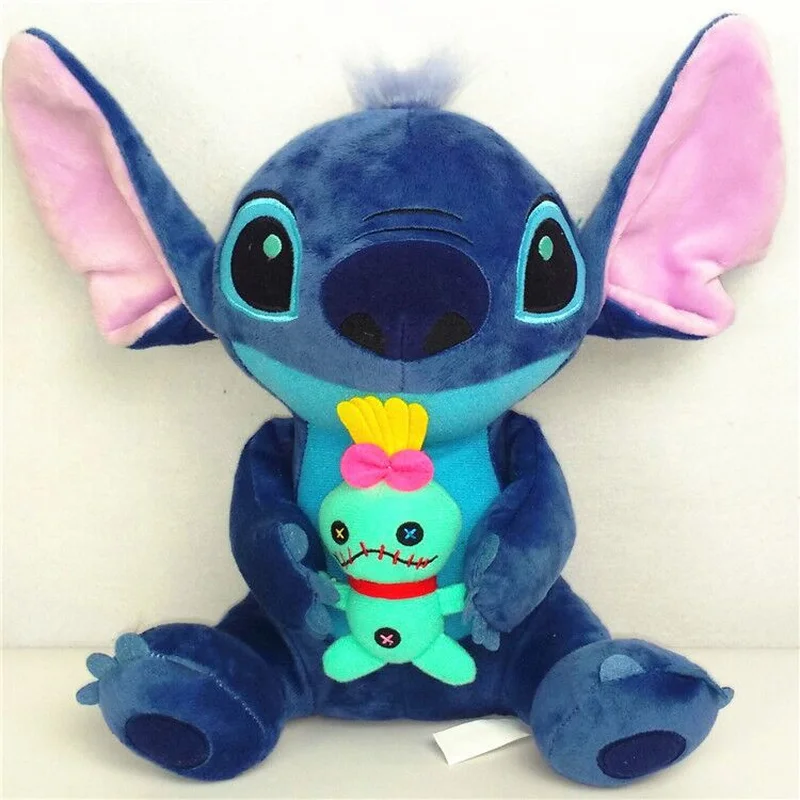 

Disney Cartoon Stitch Plush Toys Dolls for Children Lilo & Stitch Stuffed peluches Toy For kids baby Birthday Christmas gift