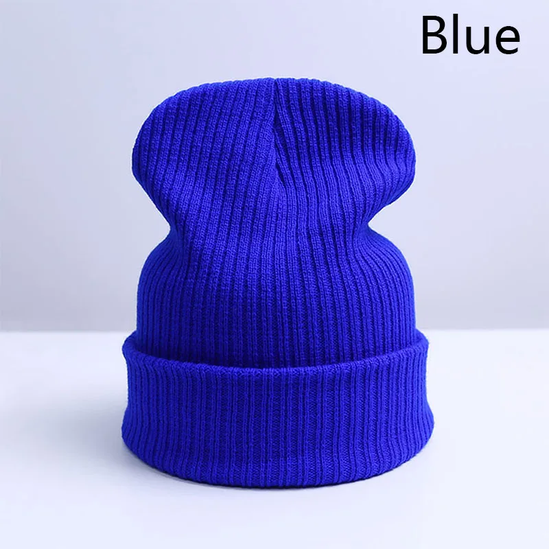 MLTBB Новинка Skullies Beanies зимняя женская шапка Мужская Skullies шапки теплая шапка для отдыха Зимняя шерстяная зимняя шапка более толстая крышка - Цвет: E