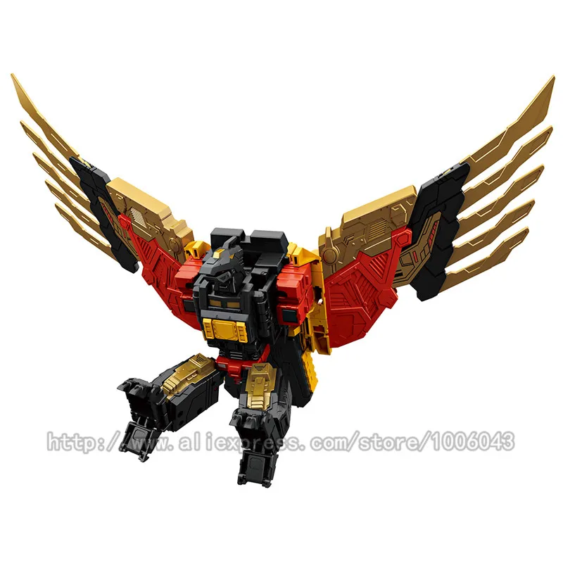 JinBao weijiang Трансформационные игрушки большой 50 см Опустошитель Predaking KO GT аниме фигурка робота автомобиля динозавра модель мальчика ребенок игрушка