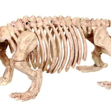 Скелет Собака Щенок такса Sausagedog кости для страшного Хэллоуина вечерние украшения для дома аксессуары украшения