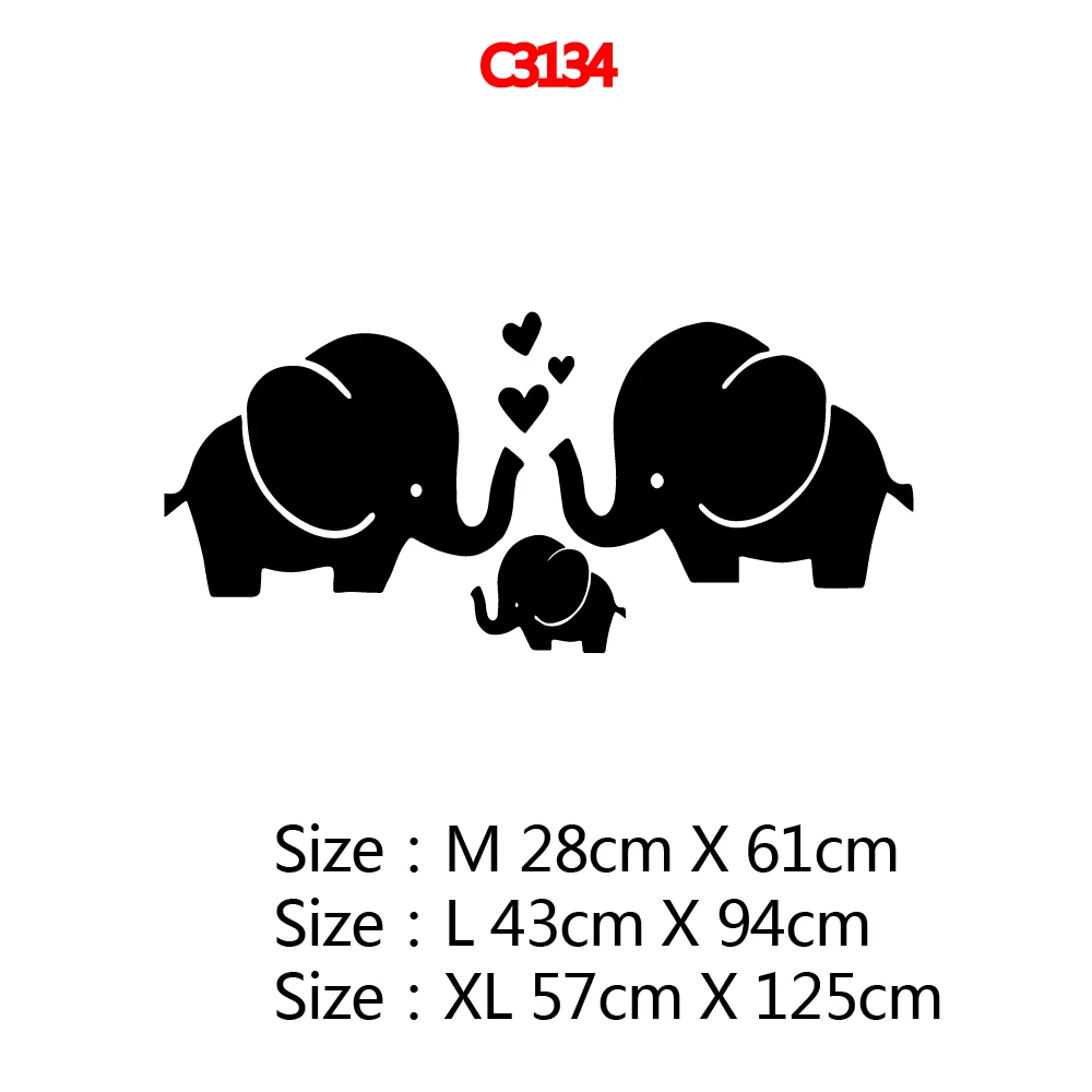 Large Elephant Vinyl Kitchen Wall Stickers Wallpaper For Living Room Kids Room Decal Mural adesivi murali Large Elephant Vinyl Kitchen Wall Stickers Wallpaper For Living Room Kids Room Decal Mural adesivi murali