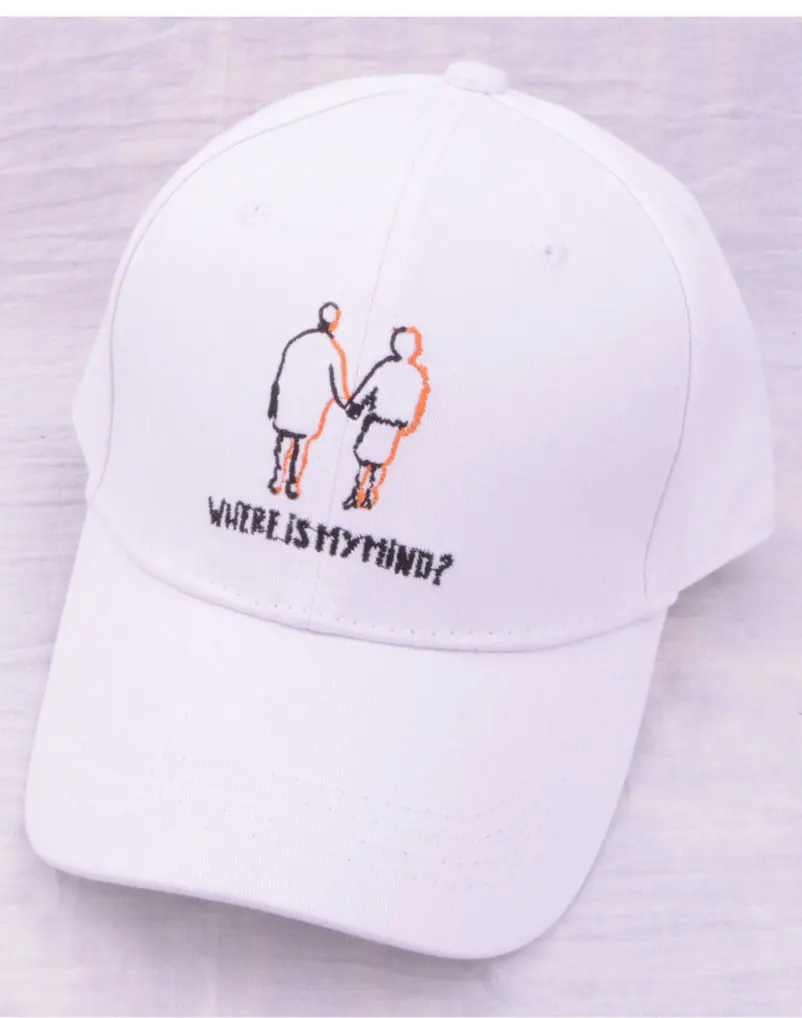 baseball cap men women baseball cap hip hop cotton black white embroidery baseballcap with two men hand in hand Letter cap (2)