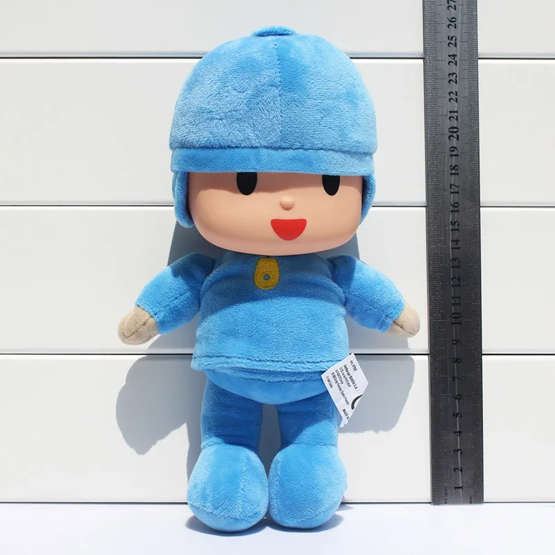 10 дюймов/25 см Pocoyo новая полоса плюшевый покойо мягкая плюшевая набитая фигурка игрушка кукла