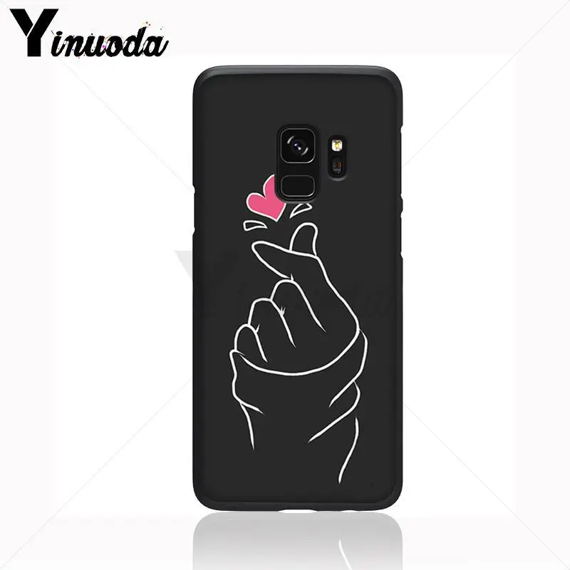 EXO kpop Heart Drawing Love on the finger Pull hook