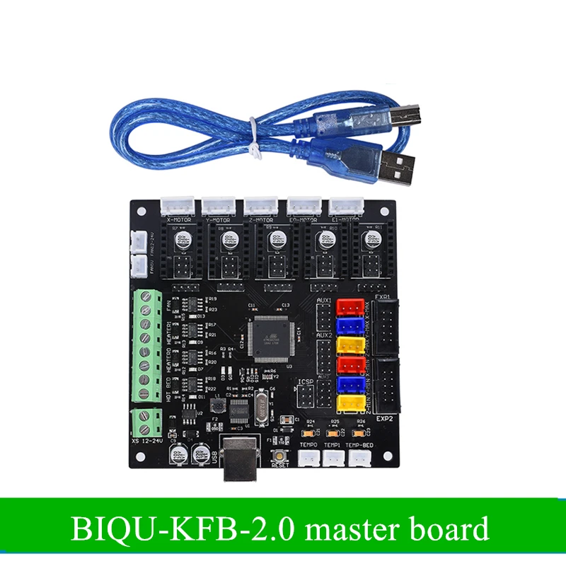 3D части принтера, материнские платы, BIQU-KFB-2.0 мастер доска, панель управления совместим, ramps1.4