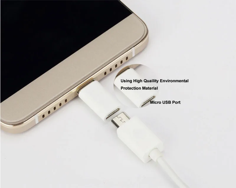 USB кабель USB-C 3,1 type C Штекерный Micro USB Женский адаптер type-C конвертер кабели для мобильных телефонов для samsung Xiaomi ADT778