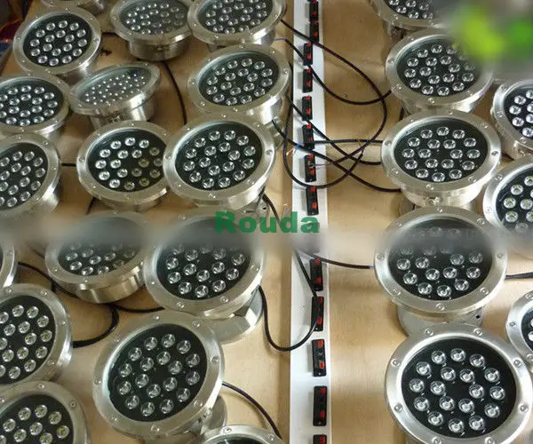 

underwater lights 24w pool light taiwan led chips epistar 110-120lm/w 24V swimming pool