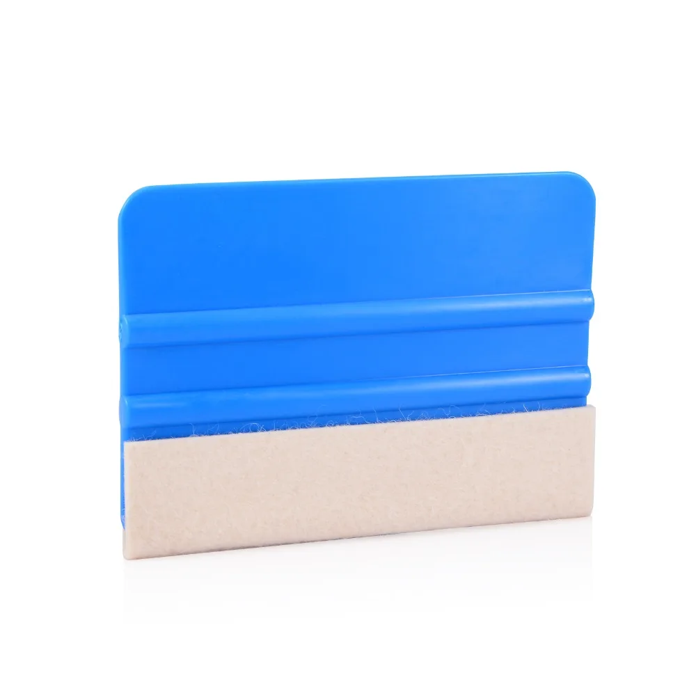 Spare Wool Felt Cloth 10pcs for 10cm Vinyl Film Squeegee