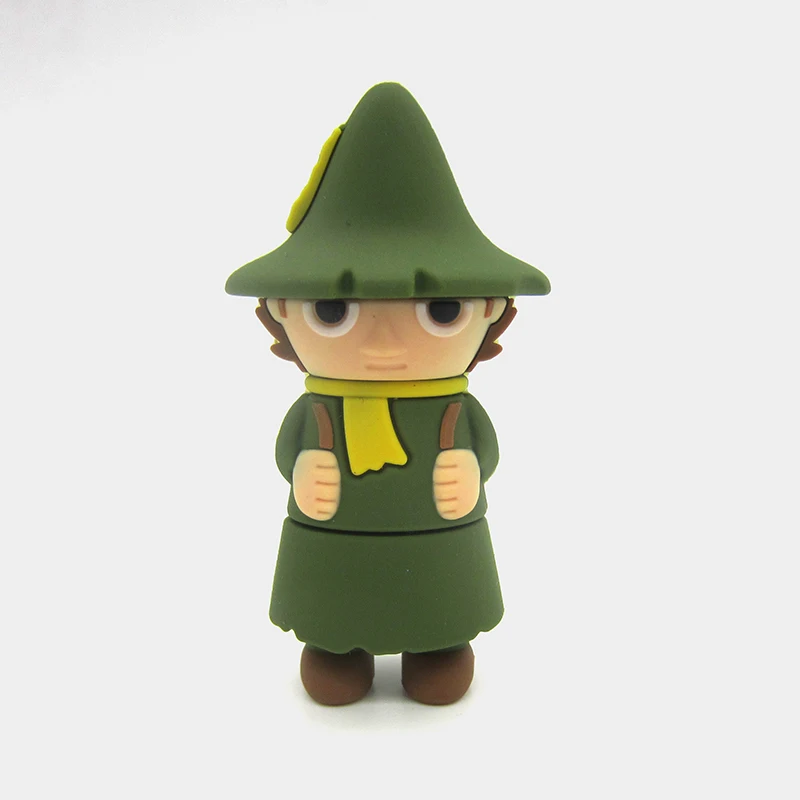 Милый маленький мой Moomin долина USB флешка Муми накопитель 4 ГБ 8GB16GB 32 64 хранилище