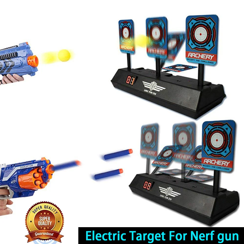 electronic nerf gun target