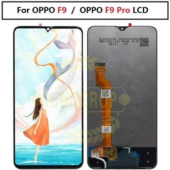 

6.3" For OPPO F9 LCD DIsplay + Touch Screen Digitizer Glass Assembly For Oppo F9 CPH1825 / F9 Pro CPH1823 lcd
