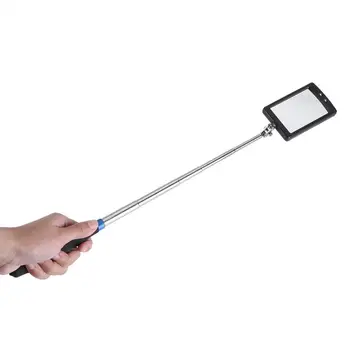 

360 Degree Vehicle Inspection Mirror Telescoping LED Lighted Flexible Adjustable Detection Lens Car Angle View Pen