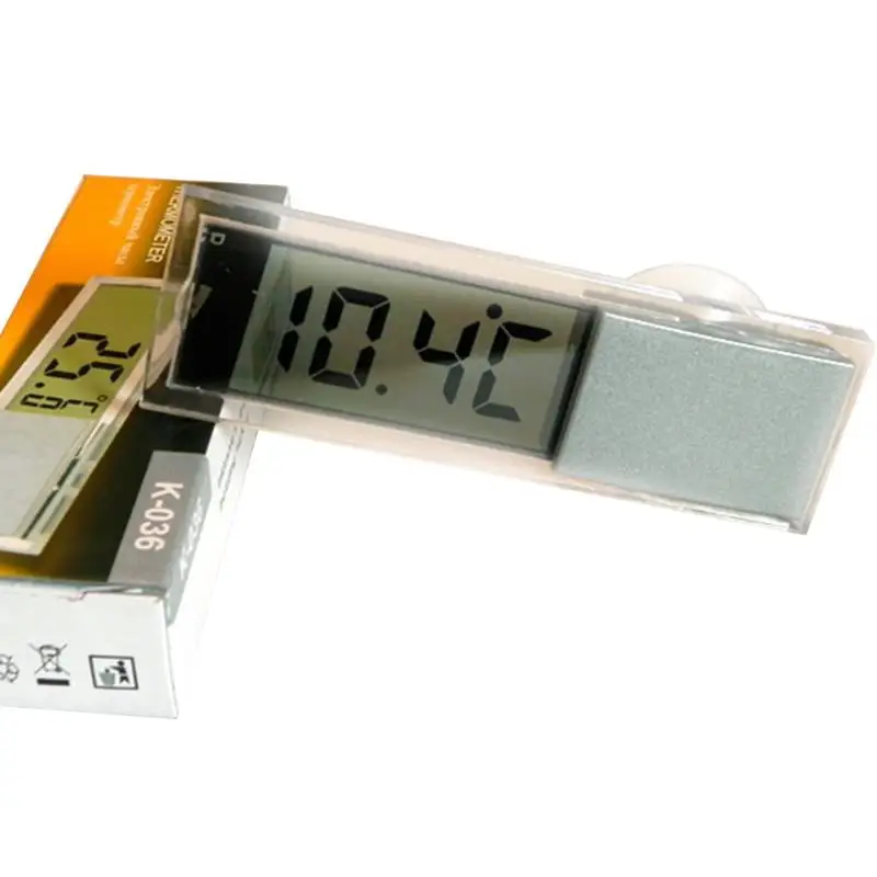 Цифровой термометр с ЖК-дисплеем, работающим на транспортном средстве по Цельсию по Фаренгейту