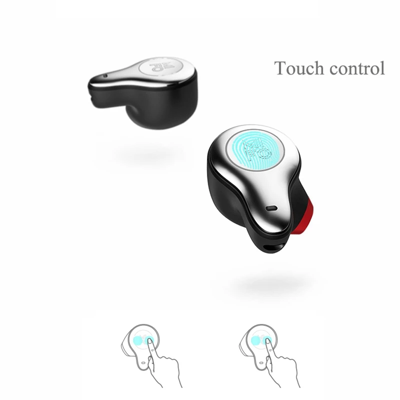 MIFO O2 Touch Two Mini Bluetooth 5,0 гарнитуры настоящие беспроводные наушники Hands Free Micro водонепроницаемые наушники с зарядным устройством