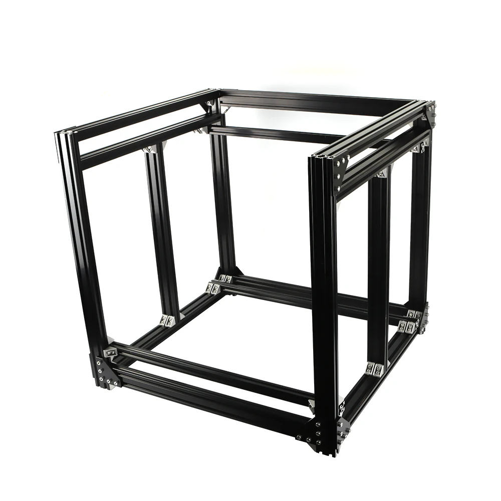 Черный алюминиевый 2040 профиль экструзии BLV mgn куб рамка Комплект для DIY CR10 3d принтер Z высота 365 мм