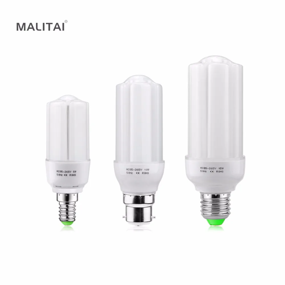 Светодиодная лампа для чтения 5 Вт 10 15 20 30 85 265 в B22 E27 E14 без бликов|led corn bulb|corn bulbled |