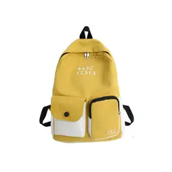 LENLEI 2019 Харадзюку стиль колледжа прохладный цвет подходящая Студенческая сумка Женская Корейская версия Новый Повседневный большой