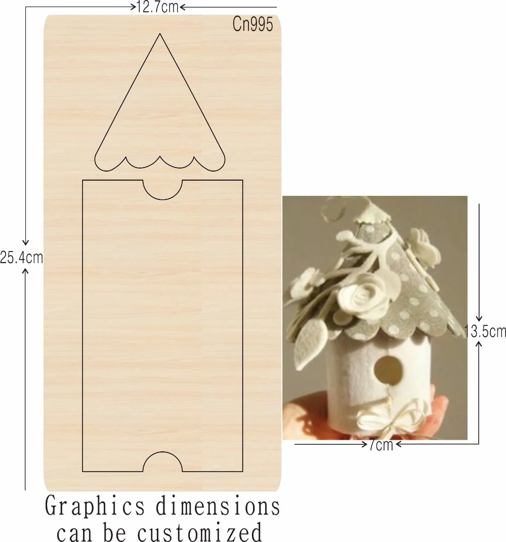 House-1 new wooden mould cutting dies for scrapbooking Thickness-15.8mm