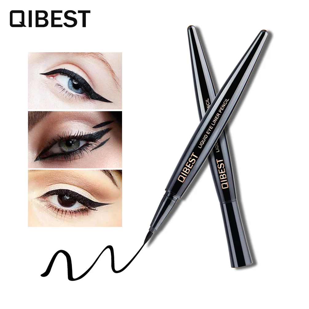 Cool black durable waterproof and quick drying eyeliner Makeup Brand