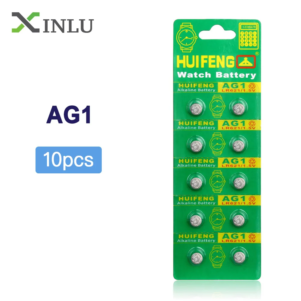 Батарея для монет 10 шт. AG1 364 SR621SW TR621SW CX60 621 SR60 LR60|coin battery|cell coin batteryag1 |