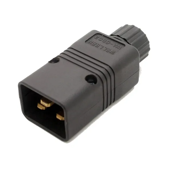 

IEC 320 C20 Male Connector Power AC Power Plug Computer power plug 15A 250V power plug #WPT604