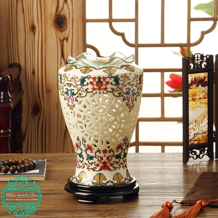 

Fragrance Diffuser Exqusite porcelain fragrance lamp Electric Diffuser Essential oil warmer for cake wax Aromatherapy vaporizer