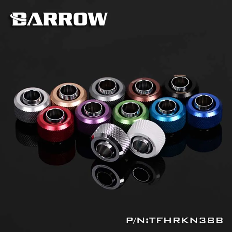 

Barrow water cooler Choice Multicolor G1/4" Compression Fitting (ID3/8 OD5/8|OD1/2) Soft Tubing heatsink gadget