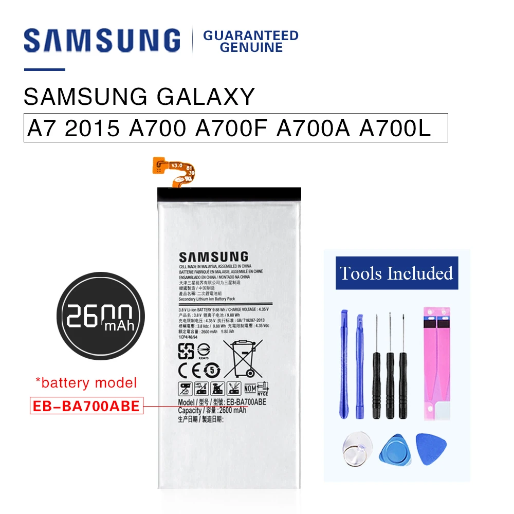 100 Original Replacement Phone Battery EB BA700ABE For Samsung Galaxy