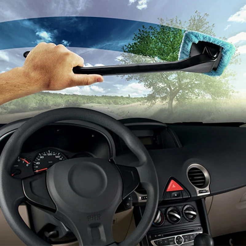 Car Wash Brushes Microfiber Cloth Hot Blue Car Body Window Glass Wiper