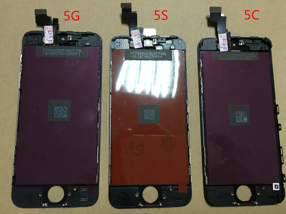 

Syart AAA High Quality LCD For iPhone 5 5c 5s Complete Display Touch Screen Digitizer Assembly Replacement Free Shipping