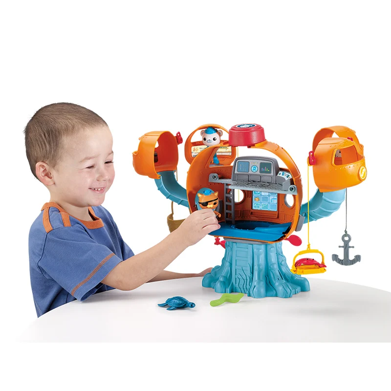 Octonauts приключений океан игрушки Фигурки светильник музыка радость замок