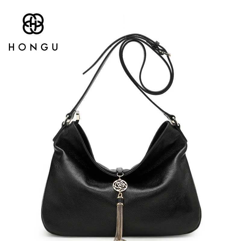 Emity shell bow handle Korean solid color with zipper medium soft surface womens handbag