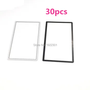 

30pcs for Nintendo New 3DS LCD Screen Len Plastic Cover Len Replacement Black/ White Color Optional