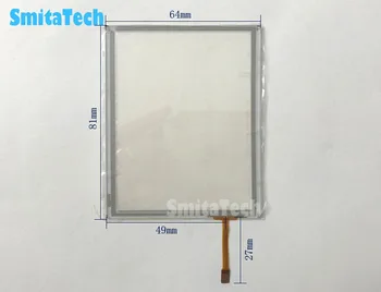 

3.7 inch 64*81mm 4wire Resistive Touch Screen Panels for GPS Touch screen digitizer panel replacement