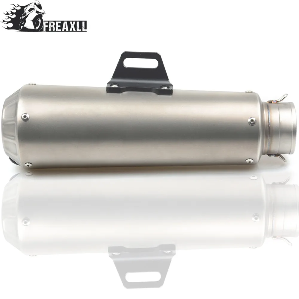 

Universal 36-51mm MOTORCYCLE EXHAUST MUFFLER SCOOTER GP PIPE DIRT BIKE For benelli trk 502 honda nc750x Suzuki gsr 600