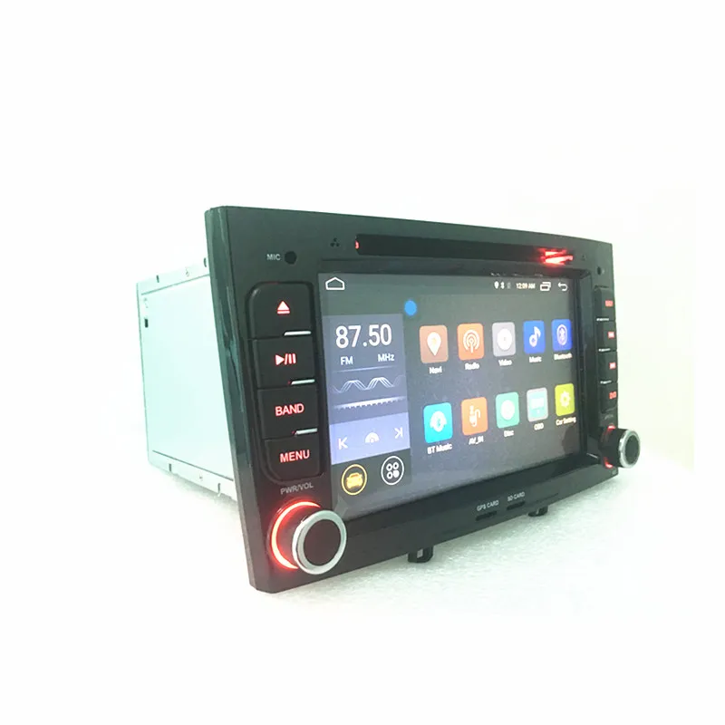 Excellent Car radio dvd GPS navigation Android 6.0 navigation for Peugeot 408  & 308 GPS RDS IPOD 3G 4G SWC Rearview Free 8GB Map card 2