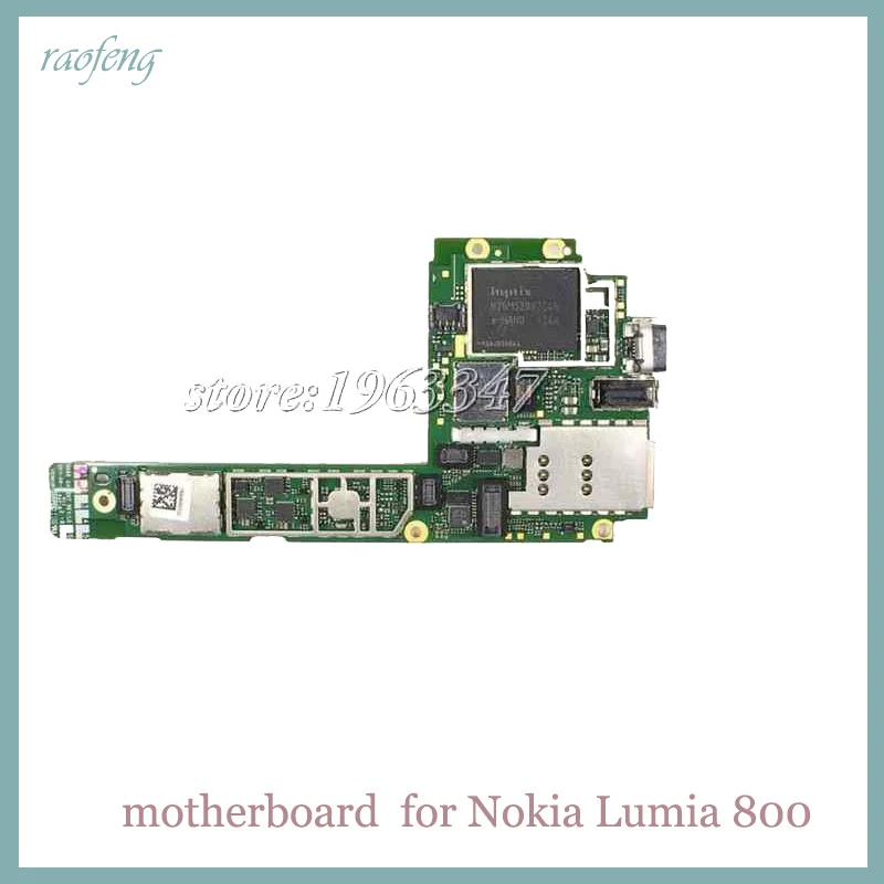 Материнская плата Raofeng для Nokia Lumia 800 хорошо работает разблокирована с системой