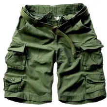 Модные мужские новые шорты пляжные камуфляжные рабочие брюки с несколькими карманами повседневные однотонные комбинезоны с карманами ветрозащитные шорты