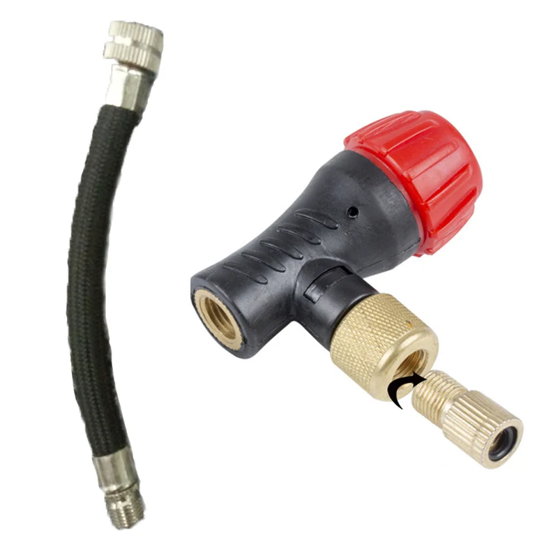 Mini Bike Pump Portable Bicycle Tyre Inflator Hand Pump Schrader Presta Valve