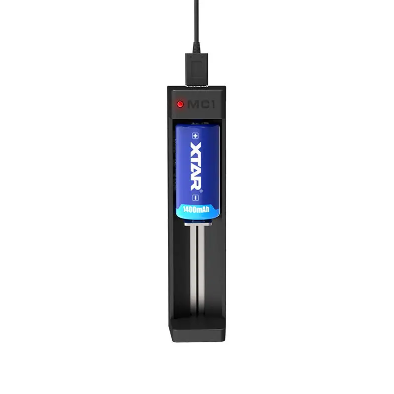 XTAR MC1 USB Все в одном универсальное зарядное устройство для AA AAA 10440 14500 16340 18650 26650 3,6/3,7 в литий-ионный