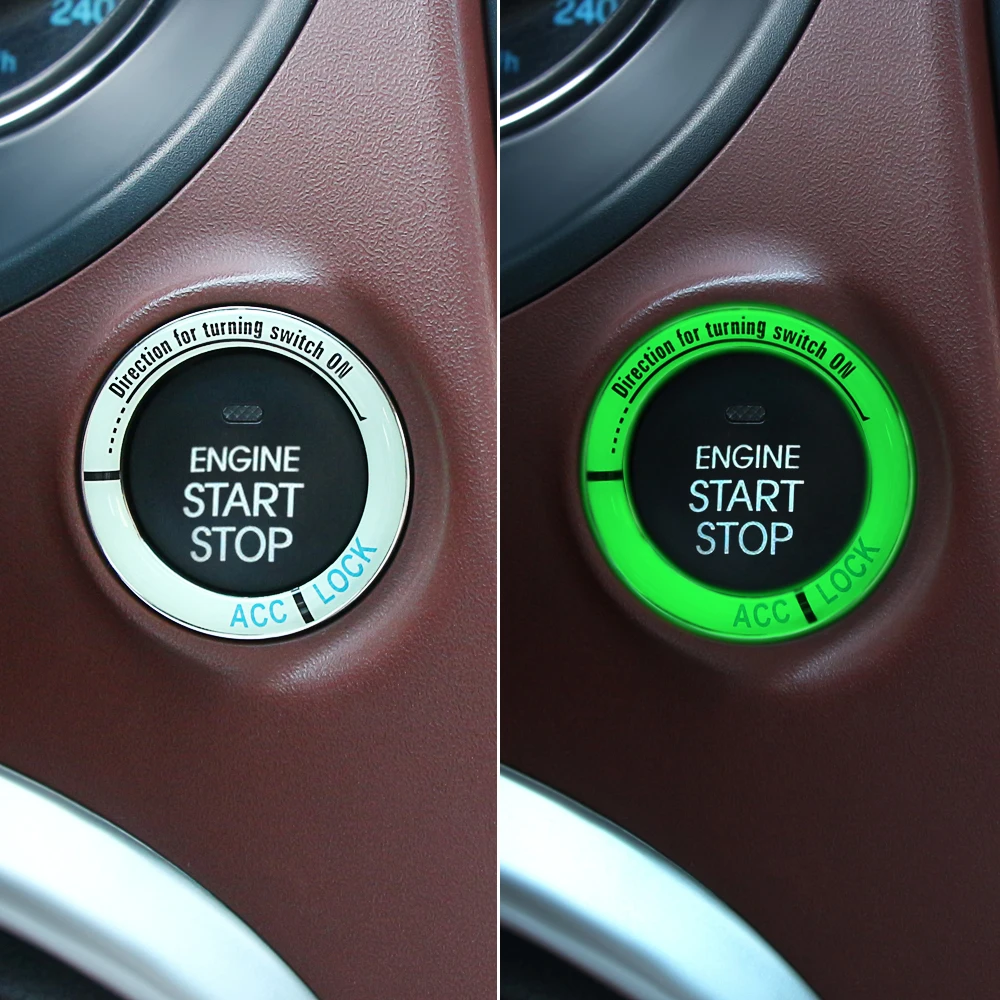 

Car Engine Start Stop Ignition Key Switch Button Cover for VW jetta Golf POLO Passat Cruze RIO K2 HYUNDAI IX35 Solaris Skoda