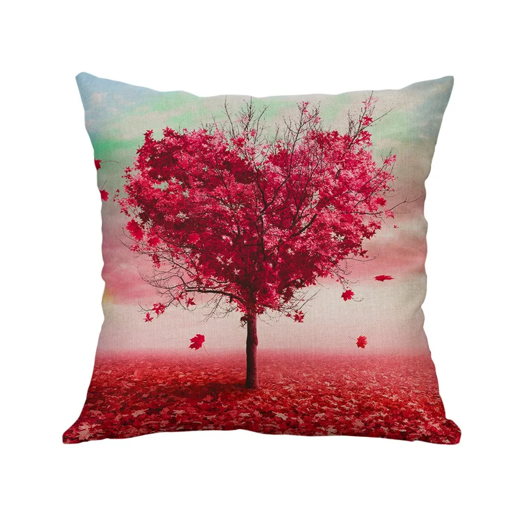 

2019 Fashion Love Tree Hug Pillowcase Printing Pillowcase 40x40cm Casual Home Living Room Decoration Printed Pillowcases Home