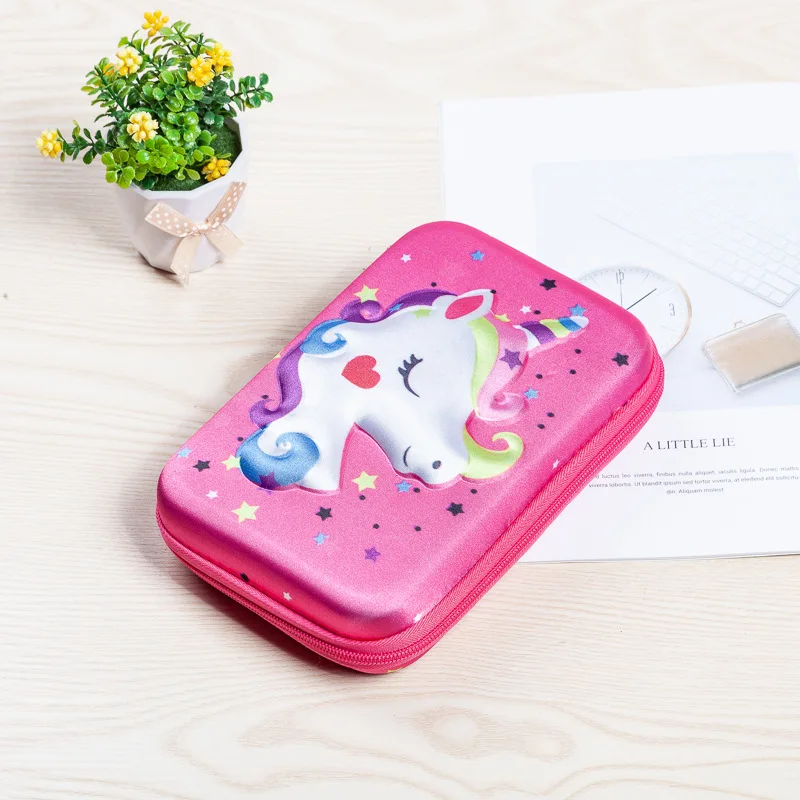 Автомобильный Карандаш Чехол Единорог пенал Kawaii estuche escolar большие школьные принадлежности пенал kalem kutusu