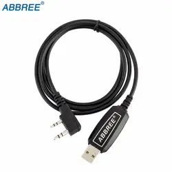 Abbree USB Кабель для программирования Win XP/Win7/Win8/Win10 для ABBREE AR-F6 AR-889G TYT Quansheng рация WOUXUN двухстороннее радио