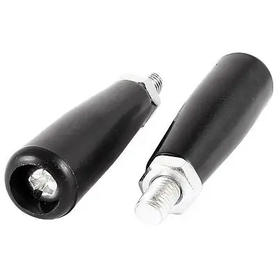 

2PCS Milling Machine Screw On M8 Thread Revolving Handle Hand Grip