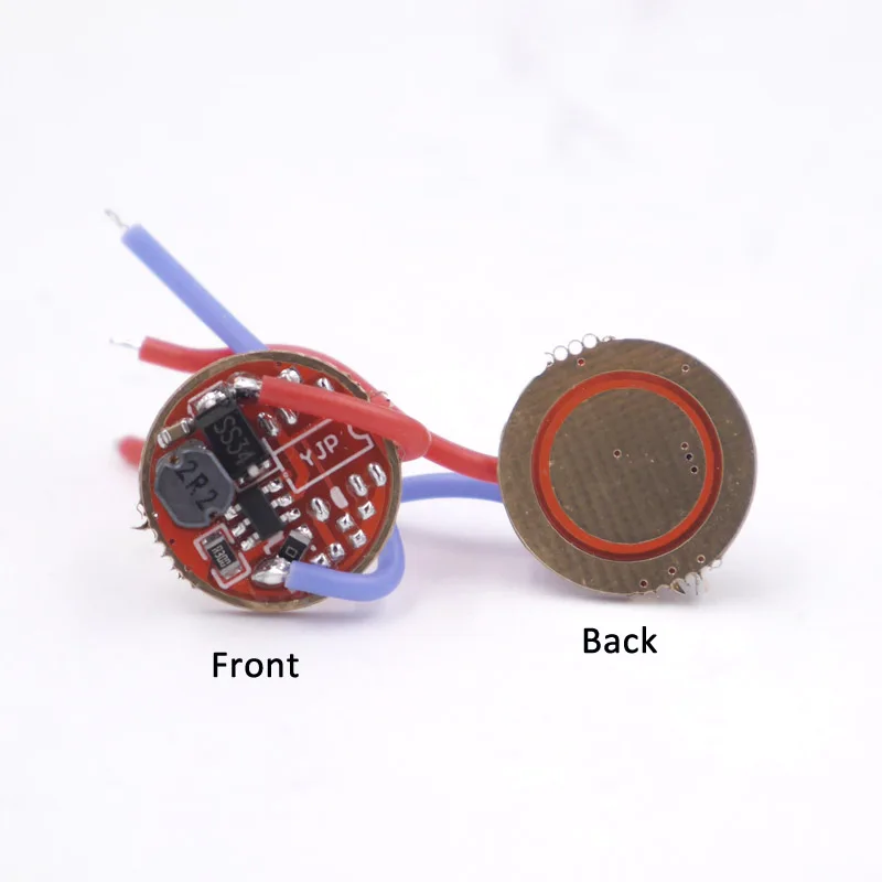 Плата светодиодного драйвера 15 мм 1 2 в 4 В режим 900мА для DIY фонарика|board board|board ledboard