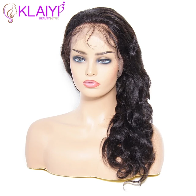Klaiyi Hair Body Wave Human Hair Wigs Women 10 24 inch Human Wigs 360