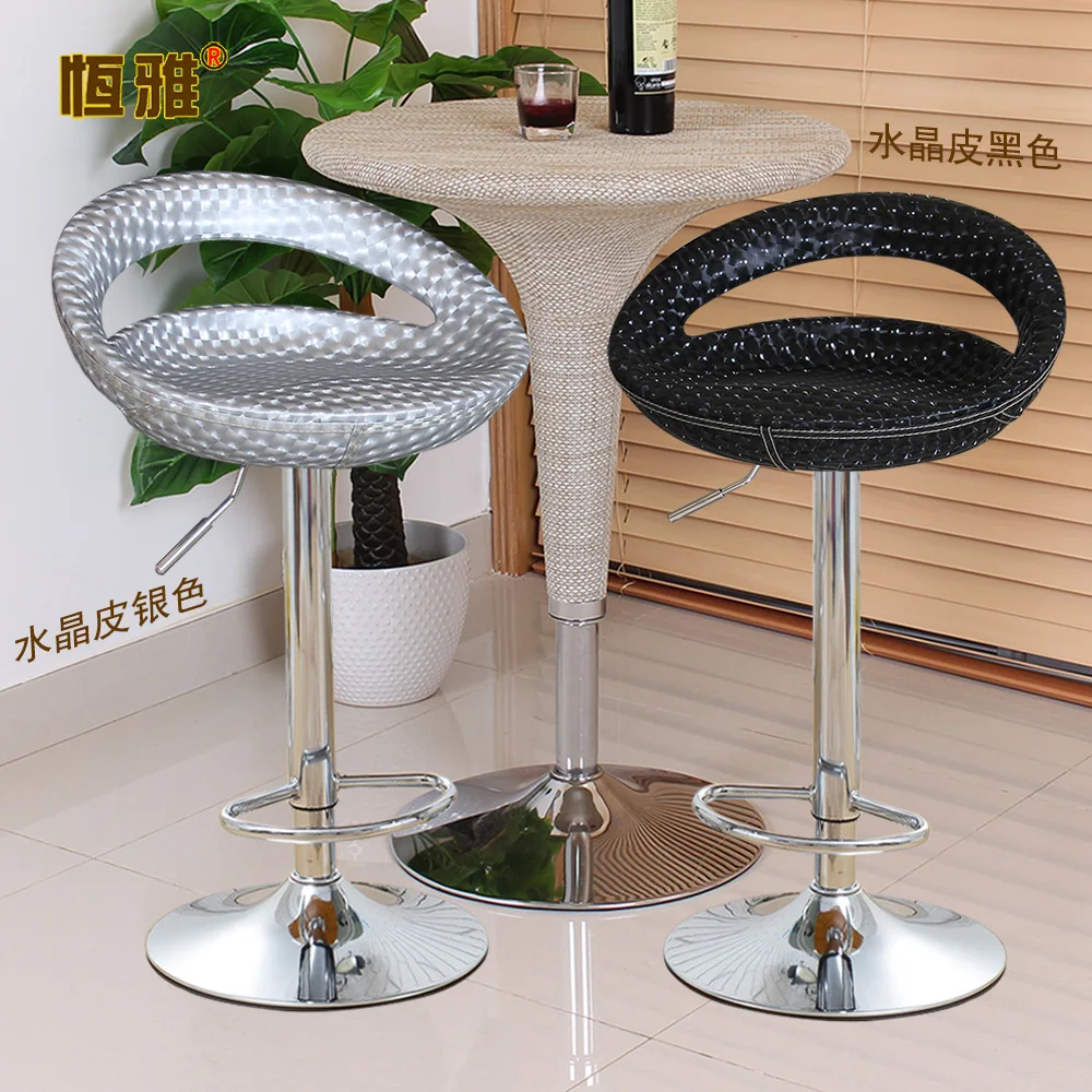 10%Bar table chair bar stool modern minimalist rotating lift chair rattan cash register front desk high stool 10%Bar table chair bar stool modern minimalist rotating lift chair rattan cash register front desk high stool