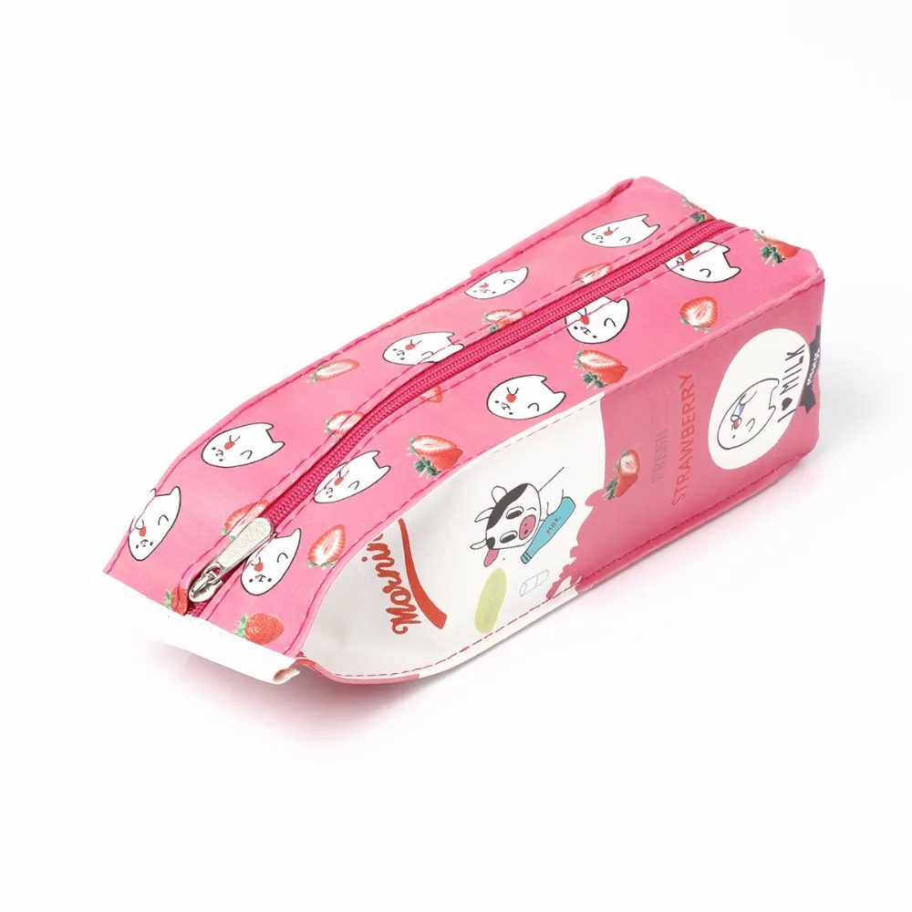 Креативный чехол карандаш Kawaii кожаная сумочка для ручек и карандашей коробка