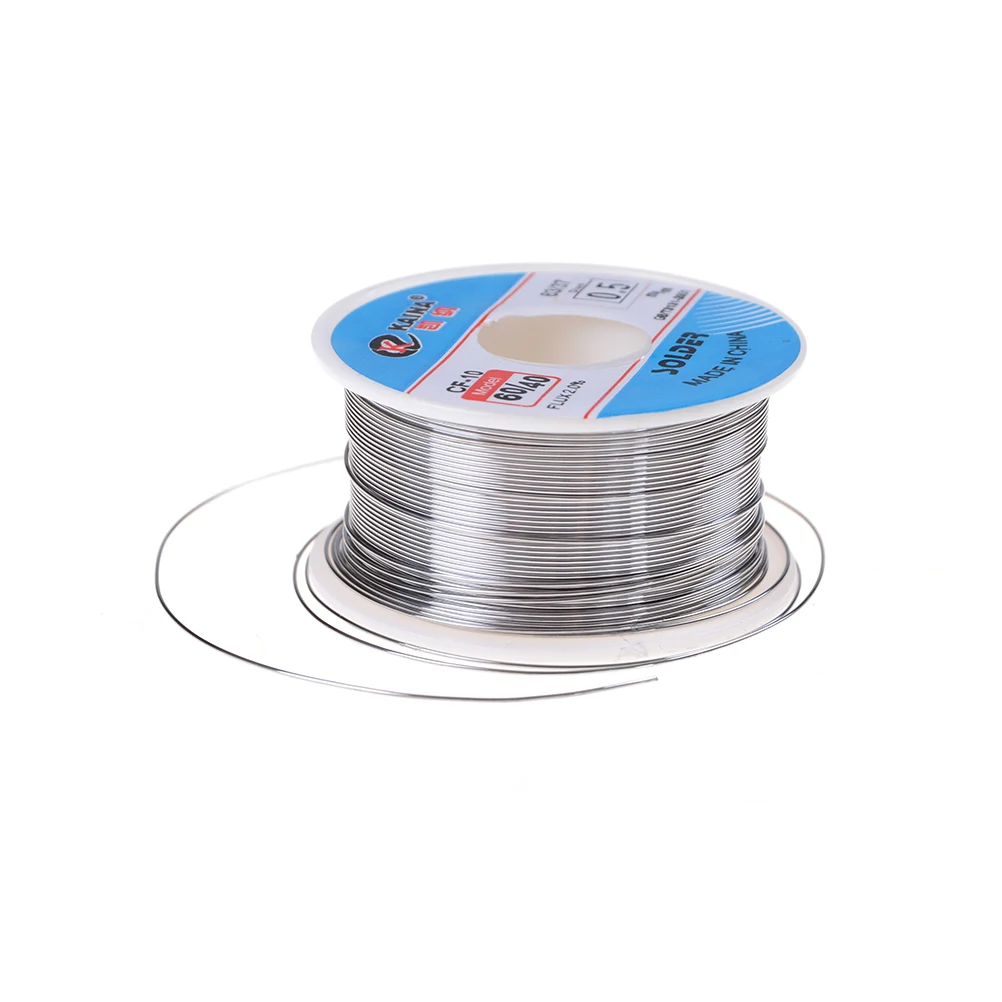 Sale High Quality 0.5mm 100g 60/40 Rosin Core Tin Lead Solder Wire Soldering Welding Flux Iron Wire Reel